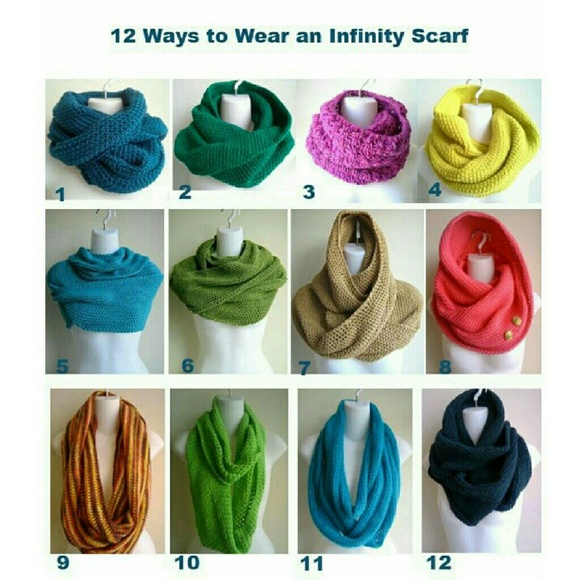 Scarves and the many ways to wear themπππΉππ π - Picture 2 of 4