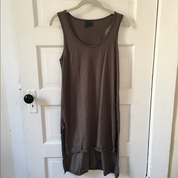 Anthropologie High-Low Tunic Tank XS