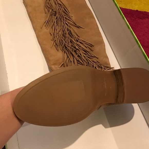 🚫SOLD Sam Edeleman Josephine Fringe Boots Sz 9.5 - Picture 3 of 3