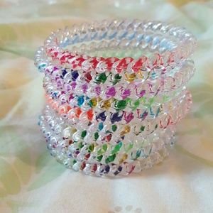 Colored bracelets