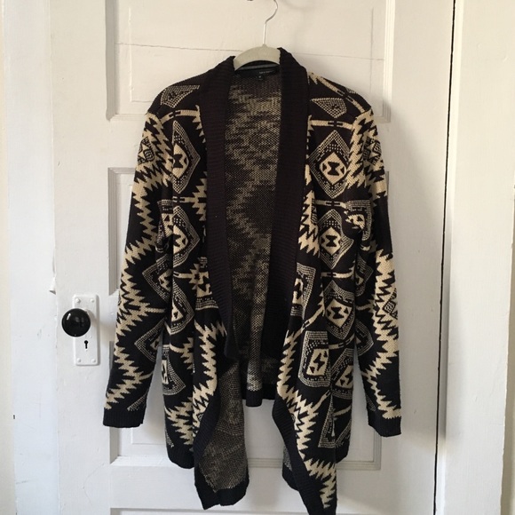 Harve Benard Aztec Cardigan M