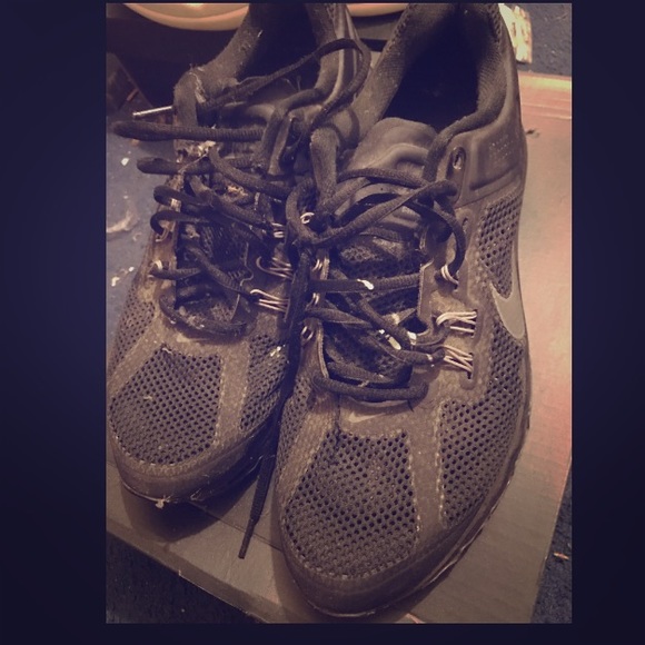 Nike air max all black