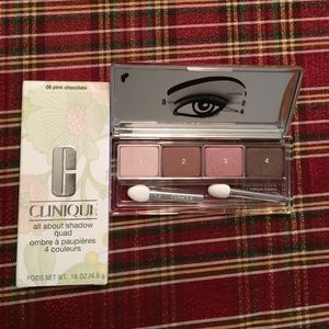 Clinique Pink Chocolate eyeshadow quad