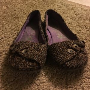 LAST CHANCE Blowfish Herringbone Ballet Flats