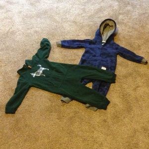 SOLD SOLD 2 Carters warm body suit