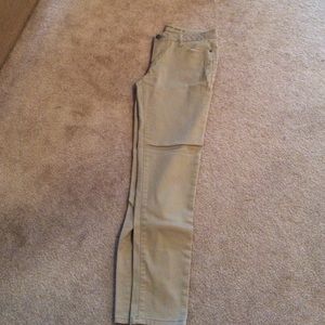 Celebrity pink tan skinny jeans