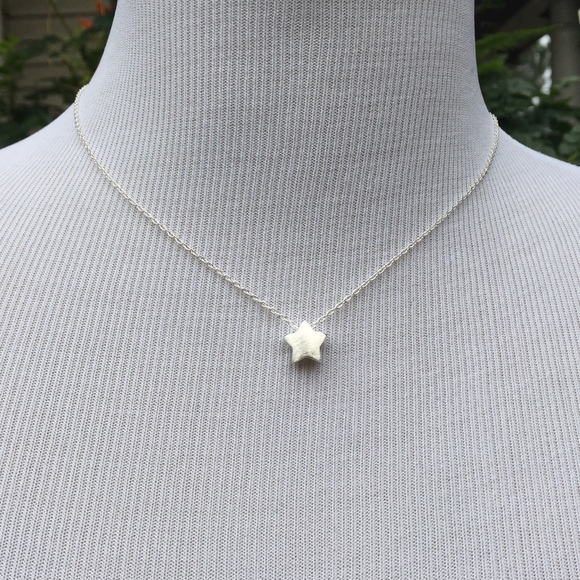 Sterling Silver 925 Star Necklace