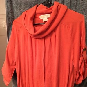‼️‼️SALE‼️‼️Michael Kors Orange Sweater💯Med.