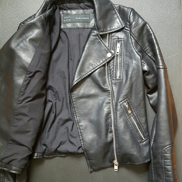 Zara Faux Leather Moto - Picture 8 of 8
