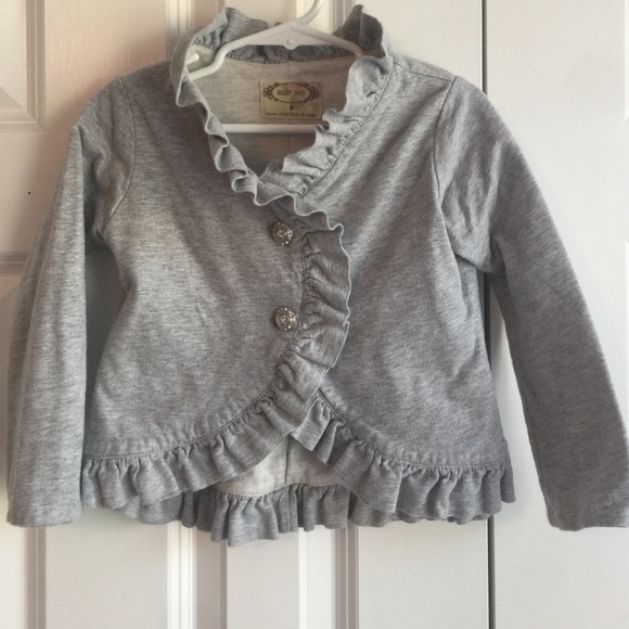Joy Folie ruffle-edged button down