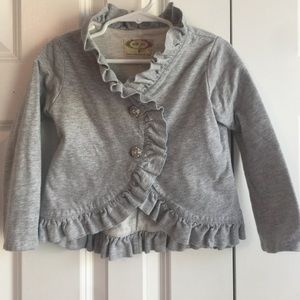 Joy Folie ruffle-edged button down