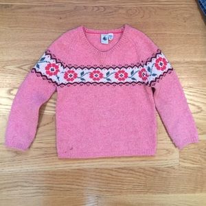Pink wool sweater