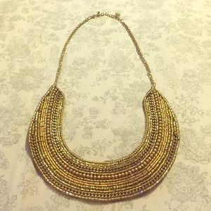 Francesca's never worn felt-backed necklace