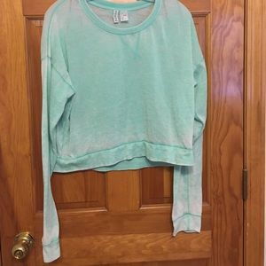Mint green sweater