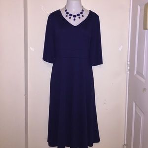 Dark Navy Dress