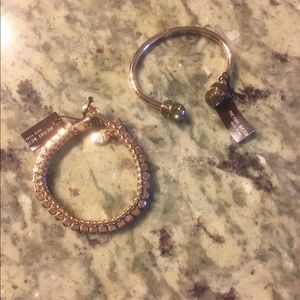 Two henri bendel bracelets