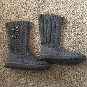 UGG knit boots