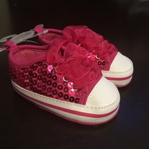 BNWT Pink Sequin Shoes
