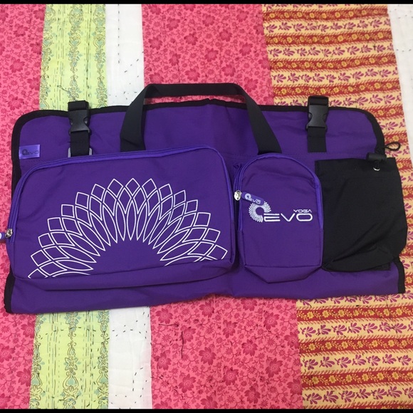 Purple Evo yoga bag