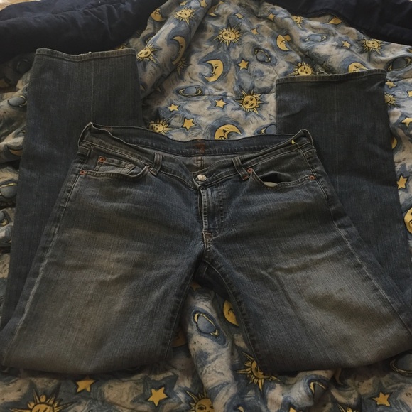 7 for all mankind straight leg jeans - Picture 1 of 3