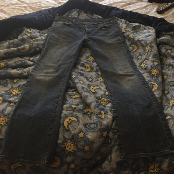 7 for all mankind straight leg jeans - Picture 3 of 3