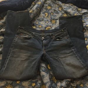 7 for all mankind straight leg jeans