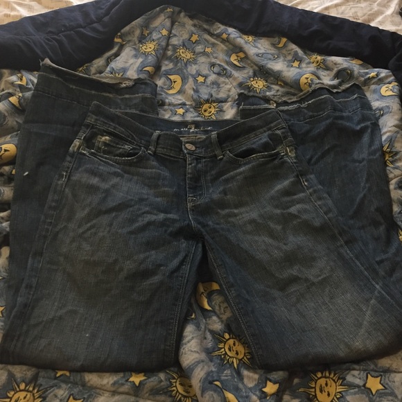 7 for all mankind wide leg jeans - Picture 2 of 2