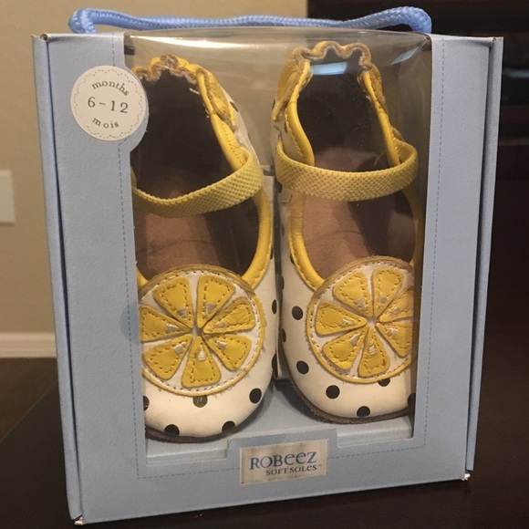 Robeez Lemon Drop Mary Jane