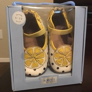 Robeez Lemon Drop Mary Jane