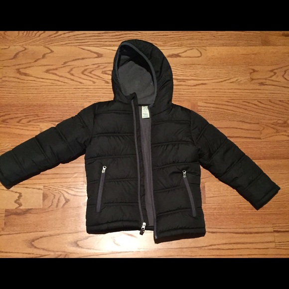 🎉Lowest!! Boys warm fleece lined hooded coat,6/7