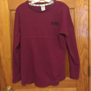 Dark pink Pink sweater