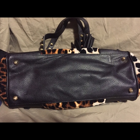 ‼️SOLD‼️ Juicy Couture Daydreamer Tote Leopard Satchel - Picture 3 of 4