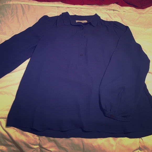 Royal Blue Loft Blouse