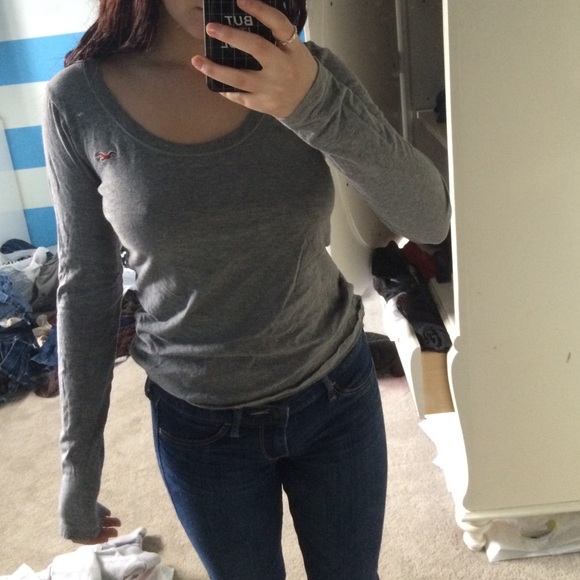 Hollister stretchy long sleeve