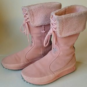 ADIDAS Arosa W Pink Suede Winter Boots