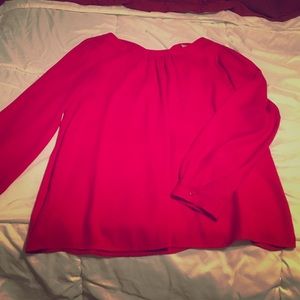 Red Loft Blouse