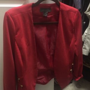 Red blazer