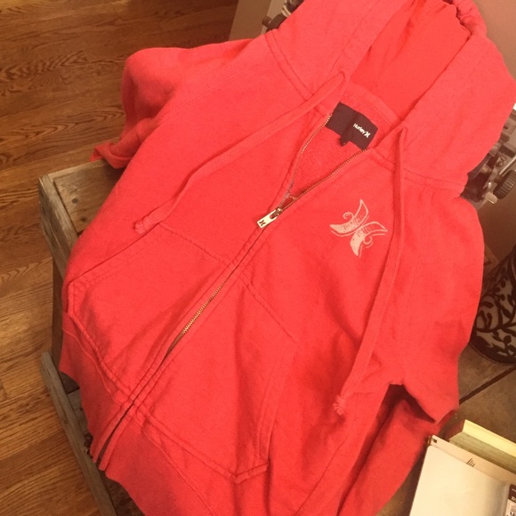 Hurley zip up hoodie