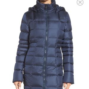 'Metropolis II' Hooded Water Resistant Down Parka