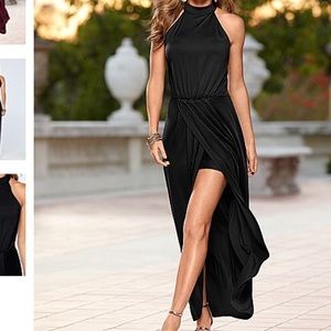 Black evening gown