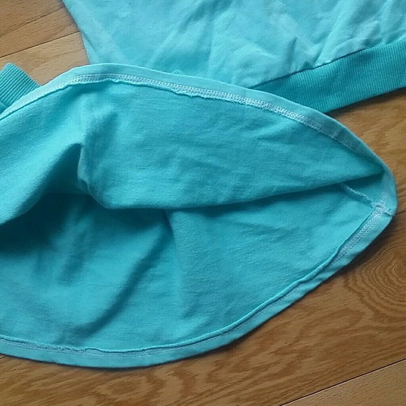 SALE*Teal Crown Mini Skirt and Sweatshirt set . :) - Picture 4 of 4