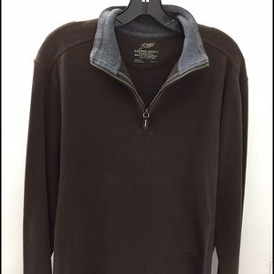 J Crew quarter zip long sleeve top