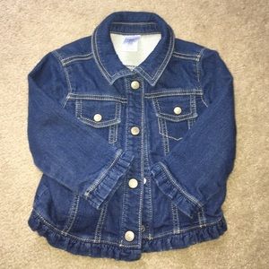 Gymboree baby jean (denim) jacket soft inside