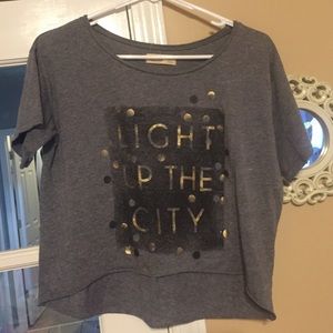 Perfect grey crop from Hollister