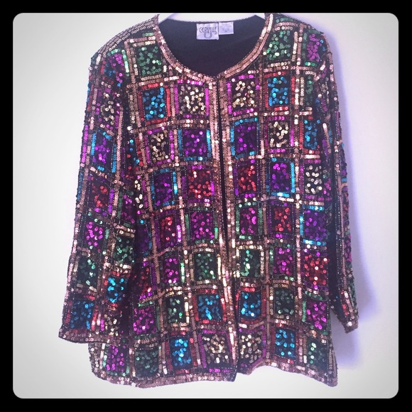 Vintage Sequin Jacket