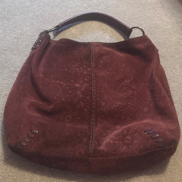100% leather Lucky Brand shoulder bag