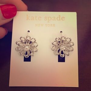 Kate spade flower earrings