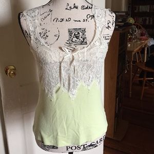 EUC Banana Republic lace top