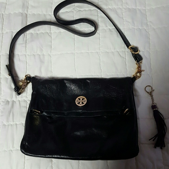 Tory burch black crossbody bag