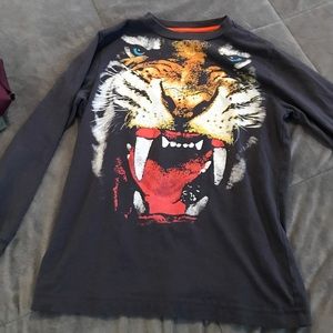 Boys tiger shirt